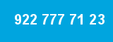 922 777 71 23